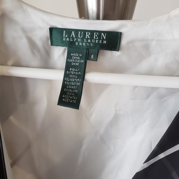 Ralph Lauren Plaid Wrap Dress Size 8 EUC - Picture 2 of 7